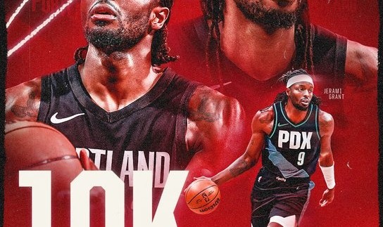 万分先生！格兰特解锁生涯10000分里程碑